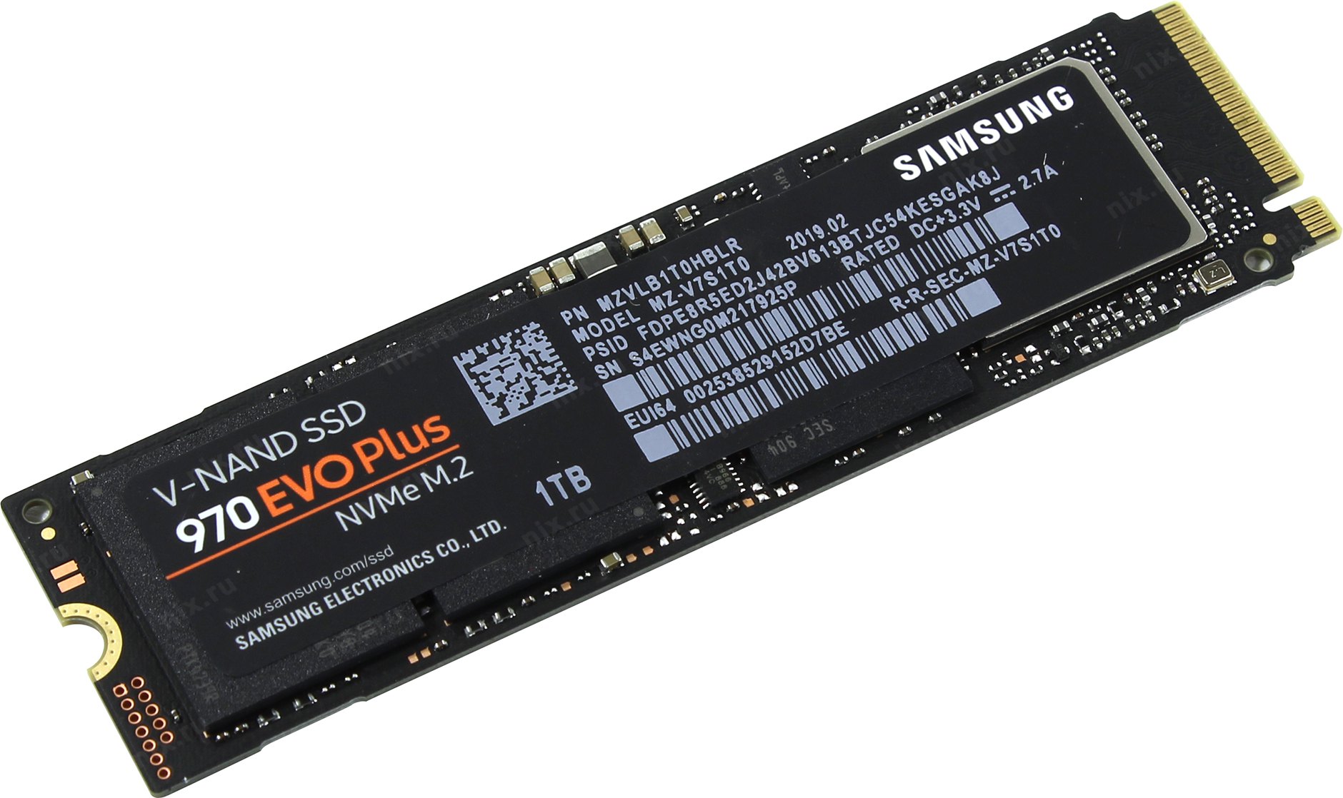 Samsung 970 Evo Plus 250gb Mz V7s250bw