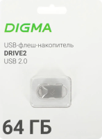 USB 2.0 Flash 64Gb Digma DGFUM064A20SR