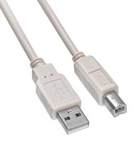 Кабель USB A-B 3m Buro USB-A-B-3C