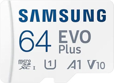 Карта памяти MicroSDXC 64Gb Samsung EVO Plus MB-MC64KA/EU