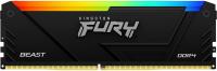 Модуль памяти DDR4 32Gb Kingston 3600 Fury Beast RGB KF436C18BB2A/32