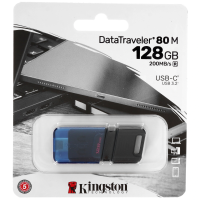 Флешка USB3 128Gb Kingston Data Traveler 80M DT80M/128GB