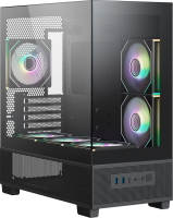 Корпус Xastra Q500M 6ARGB-C10-UC Black