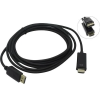 Кабель DisplayPort -> HDMI 3m ExeGate EX-CC-DP-HDMI-3.0 (EX284917RUS)