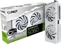 Видеокарта GeForce RTX 5060 8Gb Palit Dual OC White NE75060U19P1-GB2063M
