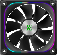 Вентилятор для корпуса 120mm Xastra FZ120B ARGB reverse FZ120-1BA-CRX-GL