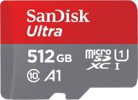 Карта памяти MicroSDXC 512Gb SanDisk SDSQUAC-512G-GN6MN