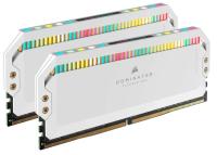 Модуль памяти DDR5 32Gb Corsair 6200 Dominator Platinum RGB CMT32GX5M2X6200C36W (2x16Gb Kit)