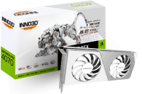 Видеокарта GeForce RTX 4070 12Gb INNO3D Twin X2 Oc White N40702-126XX-185252W