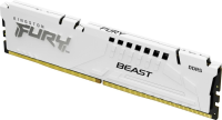 Модуль памяти DDR5 16Gb Kingston 5600 Fury Beast White KF556C40BW-16