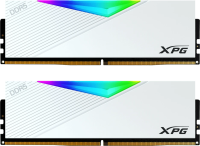 Модуль памяти DDR5 32Gb (2x16Gb Kit) AData 6400 XPG Lancer RGB White AX5U6400C3216G-DCLARWH