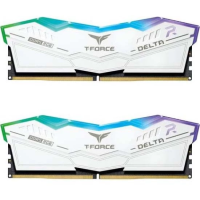 Модуль памяти DDR5 32Gb (2x16Gb Kit) Team Group 5600 T-Force Delta RGB White FF4D532G5600HC36BDC01