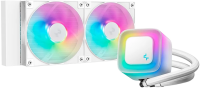 Водяное охлаждение DeepCool LE240 WH V2