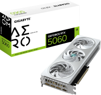 Видеокарта GeForce RTX 5060 8Gb Gigabyte GV-N5060AERO OC-8GD
