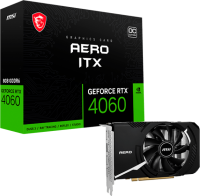 Видеокарта GeForce RTX 4060 8Gb MSI Aero ITX 8G OC