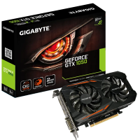 Видеокарта GeForce GTX 1050 2Gb Gigabyte GV-N1050OC-2GD