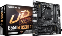 Материнская плата AM4 Gigabyte B550M DS3H R2