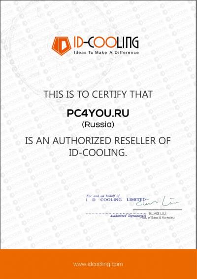 Сертификат ID-COOLING