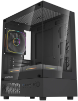 Корпус Powercase Vision Micro M1 ARGB Black (CVMM1B-A3)