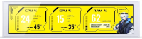 Дисплей для ПК 9.16 Jonsbo DS916 White