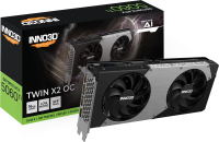 Видеокарта GeForce RTX 5060Ti 16Gb INNO3D Twin X2 OC N506T2-16D7X-191073N