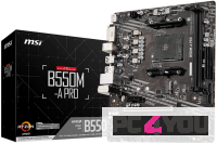 Материнская плата AM4 MSI B550M-A PRO