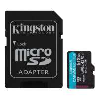 Карта памяти MicroSDXC 512Gb Kingston Canvas Go! Plus SDCG3/512GB