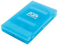 Коробка для HDD 2,5'' USB 2.0 AgeStar SUBCP1 Blue