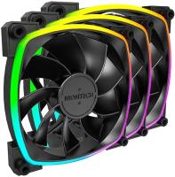 Вентилятор для корпуса 120mm Montech RX120 PWM Reverse Black RX120B3P (3 in 1)