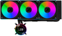Водяное охлаждение Lian Li HydroShift II LCD-C 360R Black G89.GHS2LCD36RB.R0