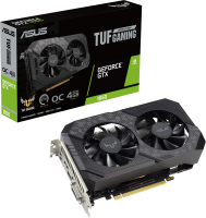 Видеокарта GeForce GTX 1650 4Gb Asus TUF-GTX1650-O4GD6-P-V2-GAMING