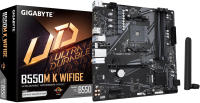 Материнская плата AM4 Gigabyte B550M K WF6E