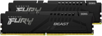 Модуль памяти DDR5 32Gb (2x16Gb Kit) Kingston 5200 Fury Beast KF552C40BBK2-32