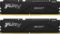 Модуль памяти DDR5 16Gb (2x8Gb Kit) Kingston 5600 Fury Beast KF556C40BBK2-16