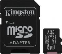 Карта памяти MicroSDXC 64Gb Kingston Canvas Select SDCS2/64GB