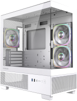 Корпус Powercase Vision Micro S4W (CVMMSHW-A3)