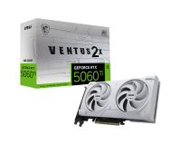 Видеокарта GeForce RTX 5060Ti 8Gb MSI Ventus 2X OC White Plus