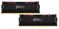 Модуль памяти DDR4 64Gb Kingston 3600 Fury Renegade RGB KF436C18RBAK2/64 (2x32Gb Kit)