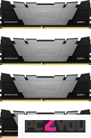 Модуль памяти DDR4 64Gb (4x16Gb Kit) Kingston 3200 Fury Renegade KF432C16RB12K4/64