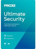 Антивирус PRO32 Ultimate Security PRO32-PUS-NS(3CARD)-1-3
