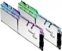Модуль памяти DDR4 32Gb G.Skill 4000 Trident Z Royal Silver F4-4000C18D-32GTRS (2x16Gb Kit)