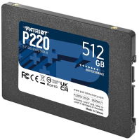 Накопитель SSD 512Gb Patriot P220 P220S512G25