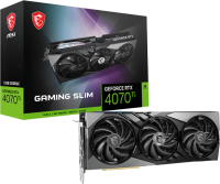 Видеокарта GeForce RTX 4070Ti 12Gb MSI Gaming Slim 12G