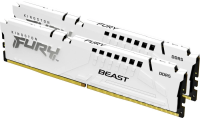 Модуль памяти DDR5 64Gb (2x32Gb Kit) Kingston 6000 Fury Beast White KF560C36BWEK2-64