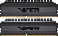 Модуль памяти DDR4 32Gb Patriot 3200 Viper 4 Blackout PVB432G320C6K (2x16Gb Kit)