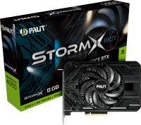 Видеокарта GeForce RTX 4060 8Gb Palit StormX NE64060019P1-1070F