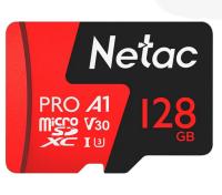 Карта памяти MicroSDXC 128Gb Netac Class10 UHS-I NT02P500PRO-128G-S