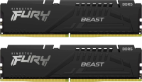 Модуль памяти DDR5 16Gb (2x8Gb Kit) Kingston 6000 Fury Beast KF560C30BBEK2-16