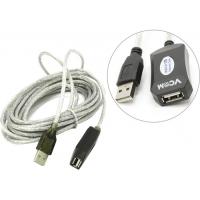 Кабель USB A-F 5m удлинитель активный VCOM VUS7049-5M