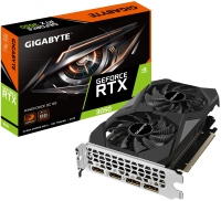 Видеокарта GeForce RTX 3050 6Gb Gigabyte GV-N3050WF2OC-6GD